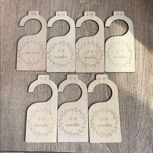 Wooden Baby Closet Dividers